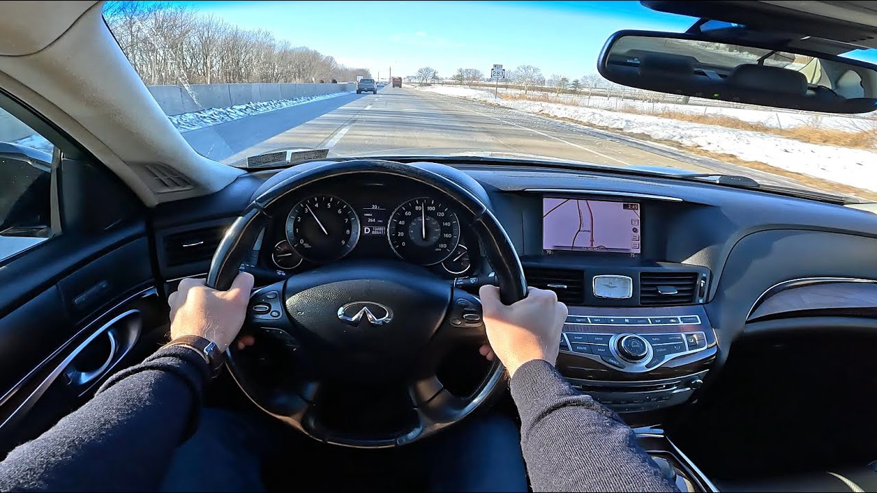 2012 Infiniti M37x - POV Test Drive (ASMR Driving)