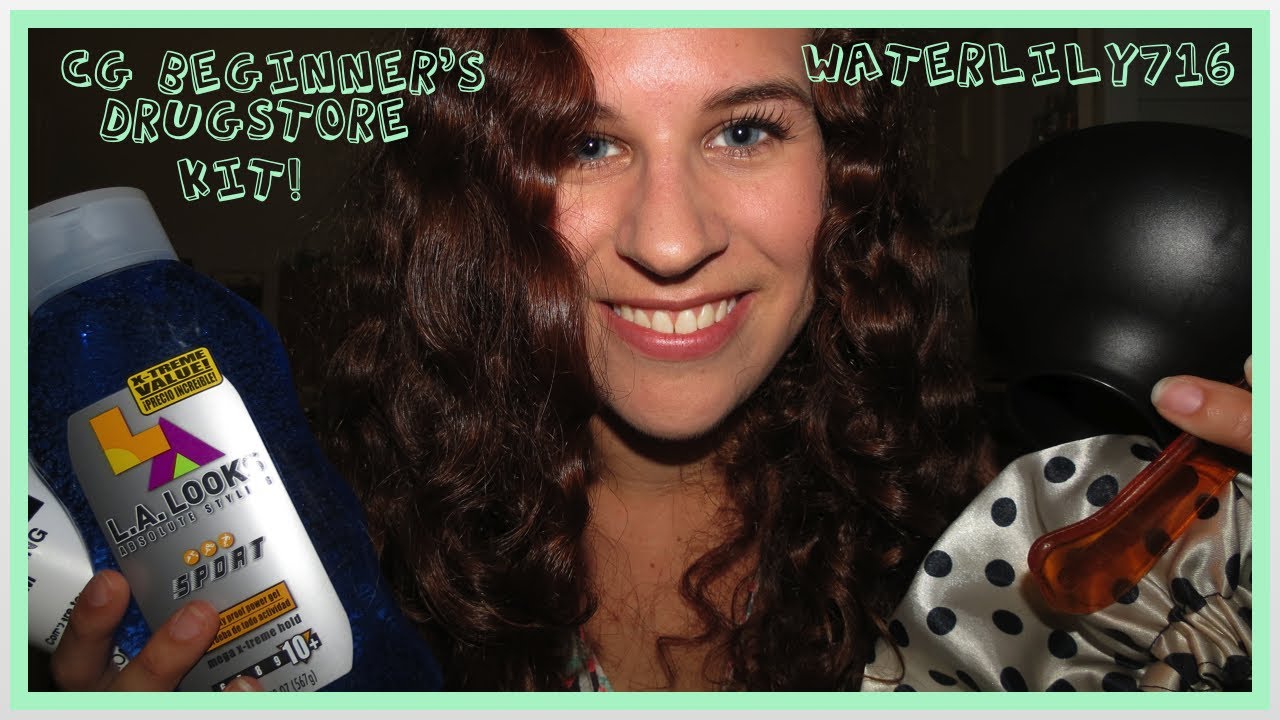 Curly Hair Drugstore Beginner's Kit: Products & Accessories (Curly Girl Method)