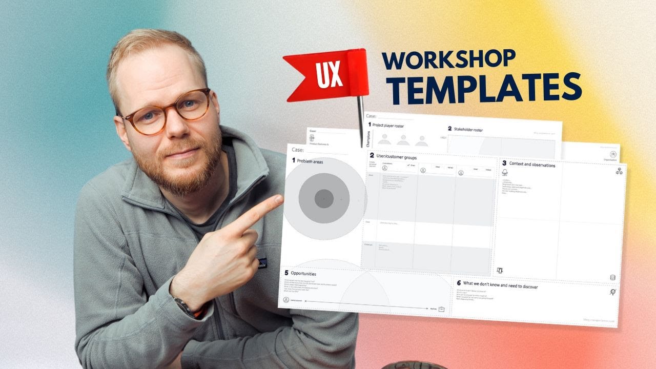 Design Thinking & UX Workshop Templates - Design Tool Tuesday, Ep24