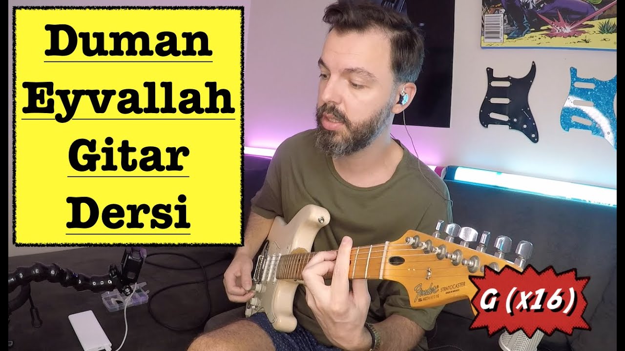 DUMAN - EYVALLAH (GİTAR DERSİ)