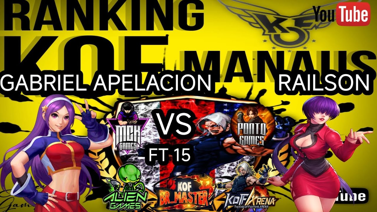 GABRIEL APELACION VS RAILSON FT 15 OFF LINE PELO RANK KOF AM.
