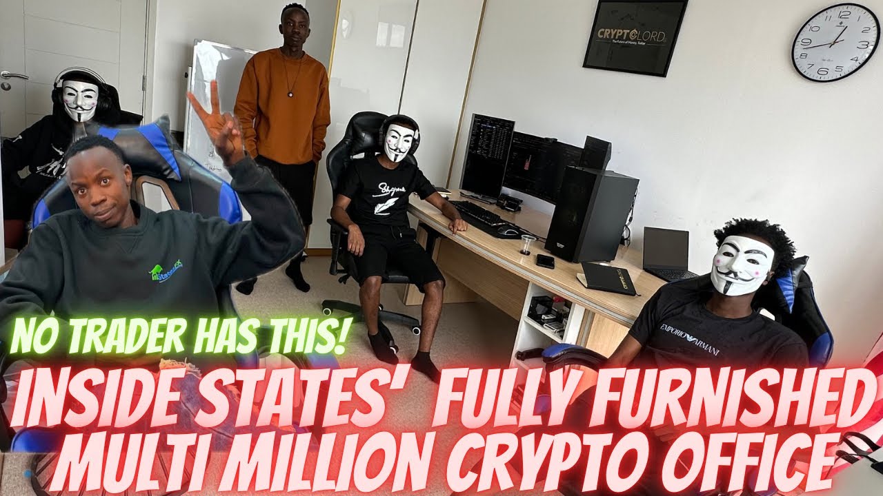 VISITING States In His Multi Million Fully Furnished Crypto Office In Nairobi!!