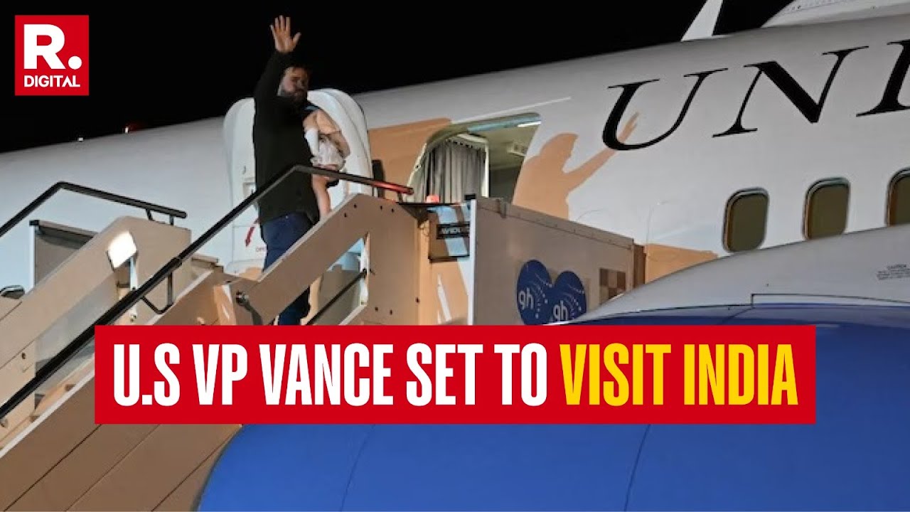 US VP JD Vance, Along With His Family Is Set To Visit India, PM Modi To Host VP Vance & Family