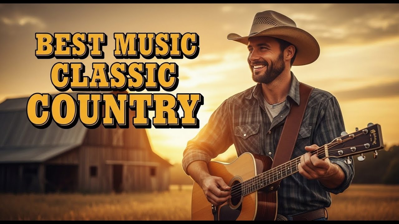 10 Hour  Country Music 2025 – Alan Jackson, Johnny Cash, John Denver, George Strait