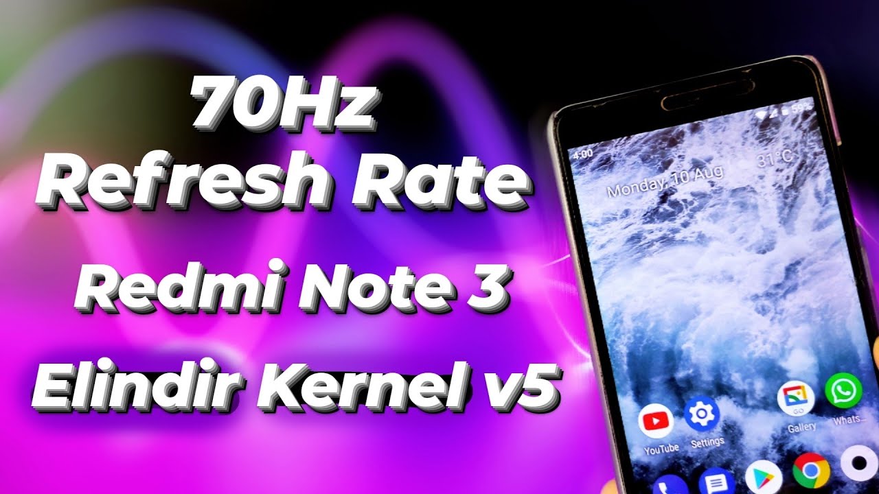 Elindir Kernel v5 On Redmi Note 3