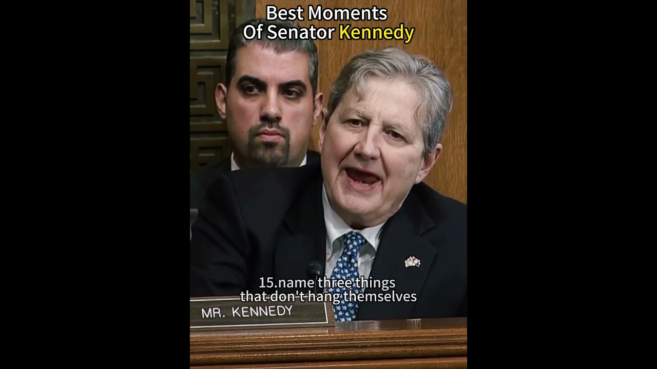 Он просто угарный 🤣 #senatorjohnkennedy #сша #политика #fyp #viral