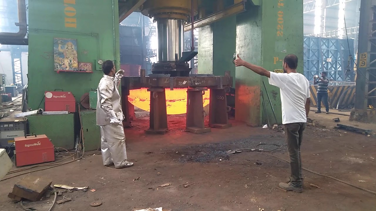 Hot Forming on Dished ends