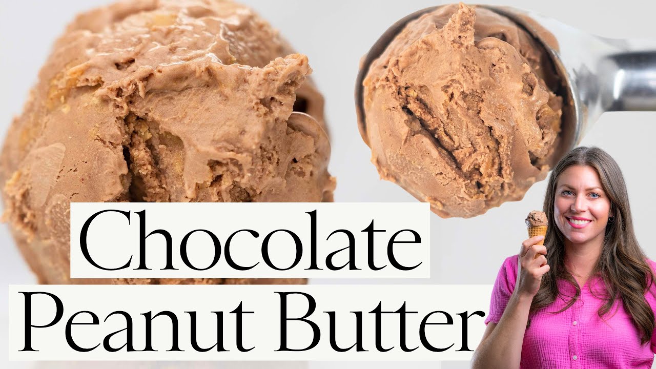 Chocolate Peanut Butter Ice Cream Recipe