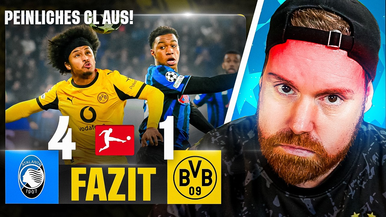 FAZIT | Atalanta – BVB ⚽ Elfer-Drama in letzter Sekunde beendet Dortmunder CL-Traum