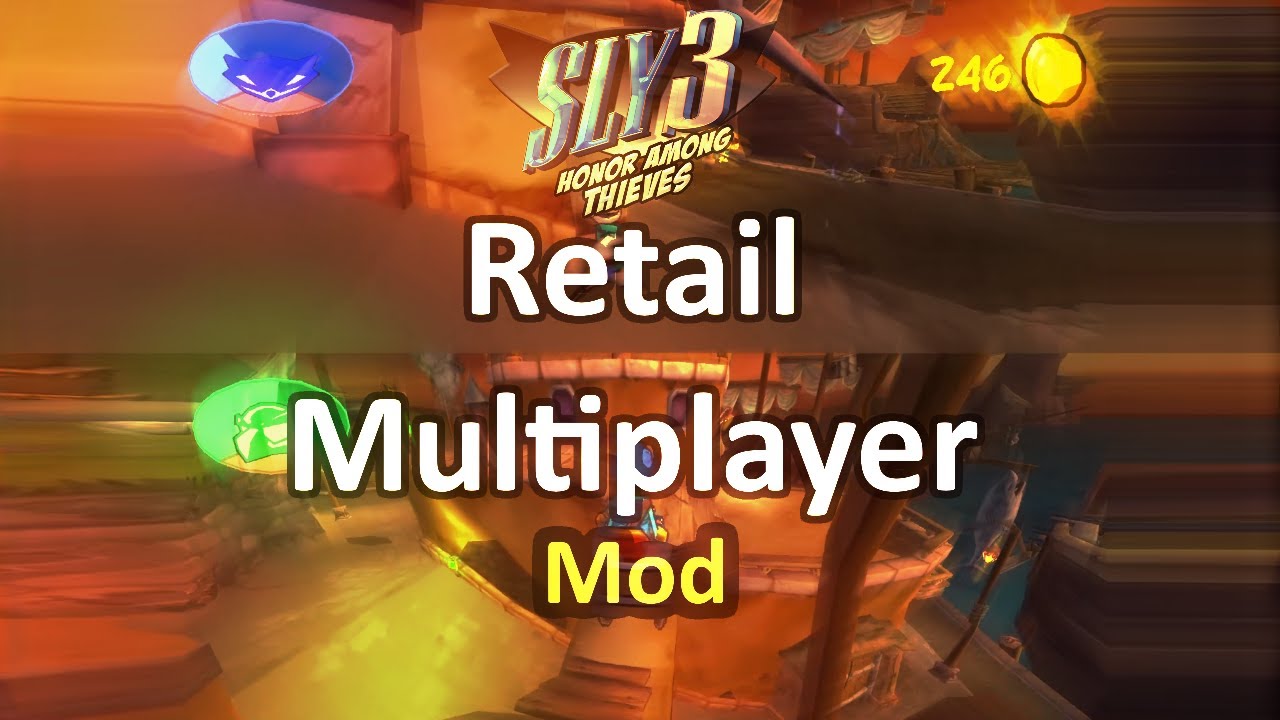 Sly 3 - 2P Freeroam (Mod Preview)