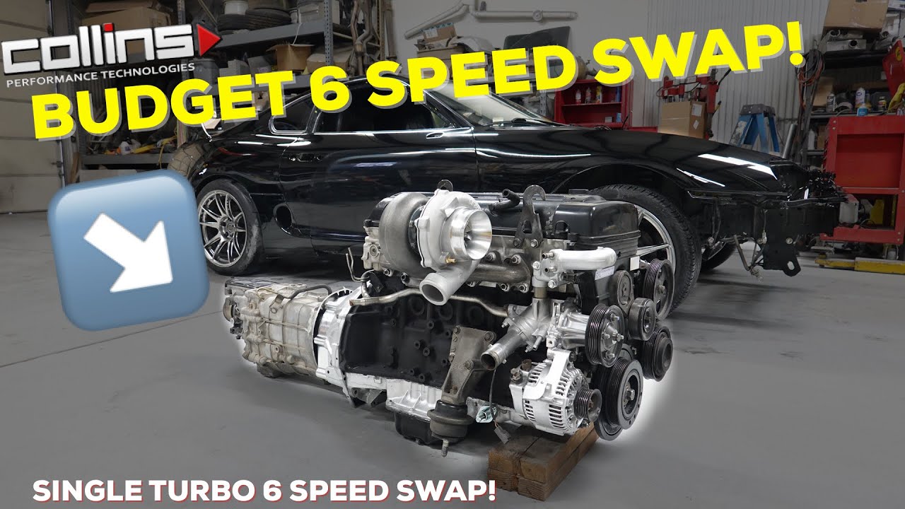BUDGET 2JZGTE / 6 SPEED SWAP!  | MKIV Toyota Supra Build!