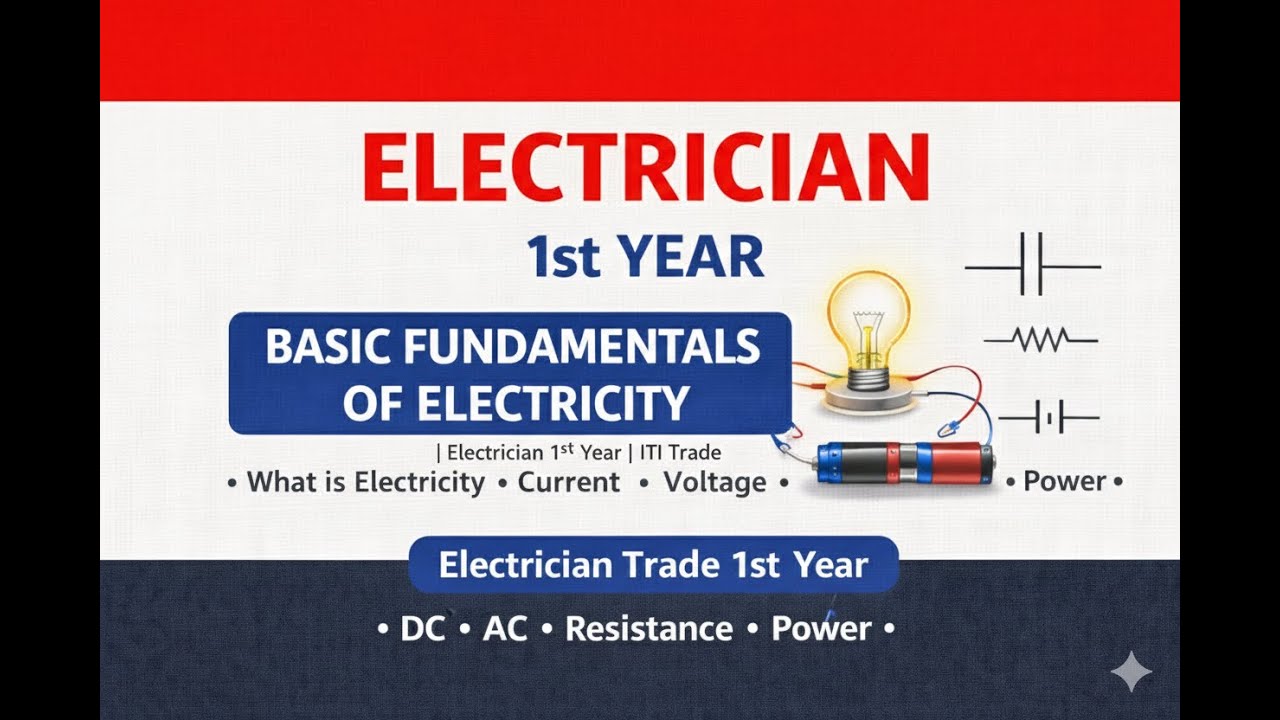 ⚡ Basic Fundamentals of Electricity | Part-3| Electrician 1st Year | ITI Trade