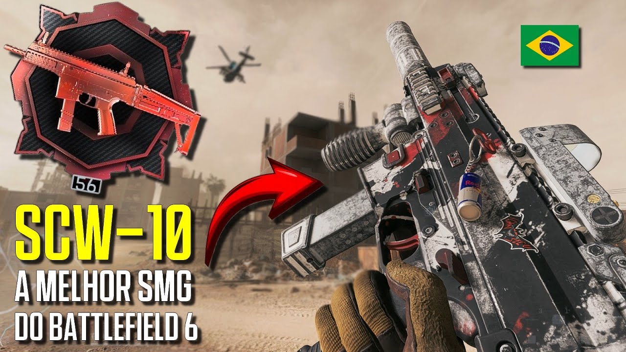 A VERDADEIRA Melhor SMG do Battlefield 6 — SCW-10 DOMINA
