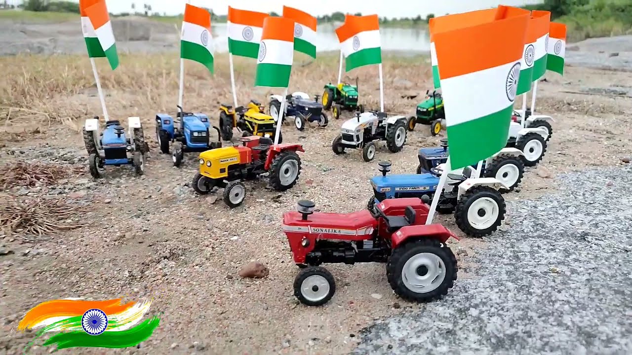 Indepence day All tractor Working Video village all working