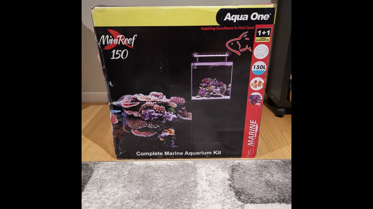 Aquaone minireef 150 unboxing and setup