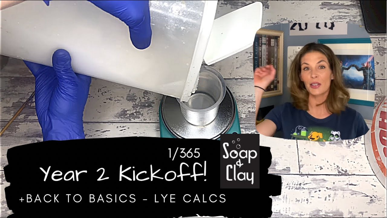 How to calculate lye! +Welcome to Year 2! | Day 1/365