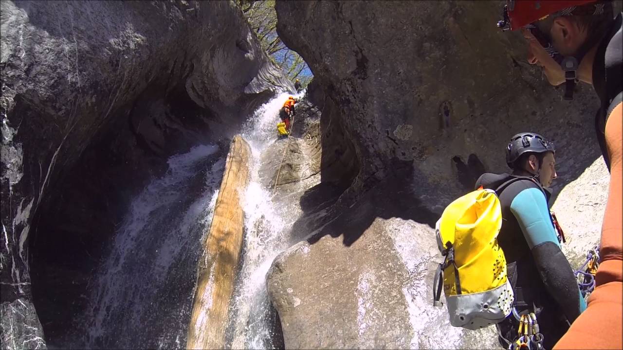 Canyoning - Canyon du Salvadon - Haut Giffre
