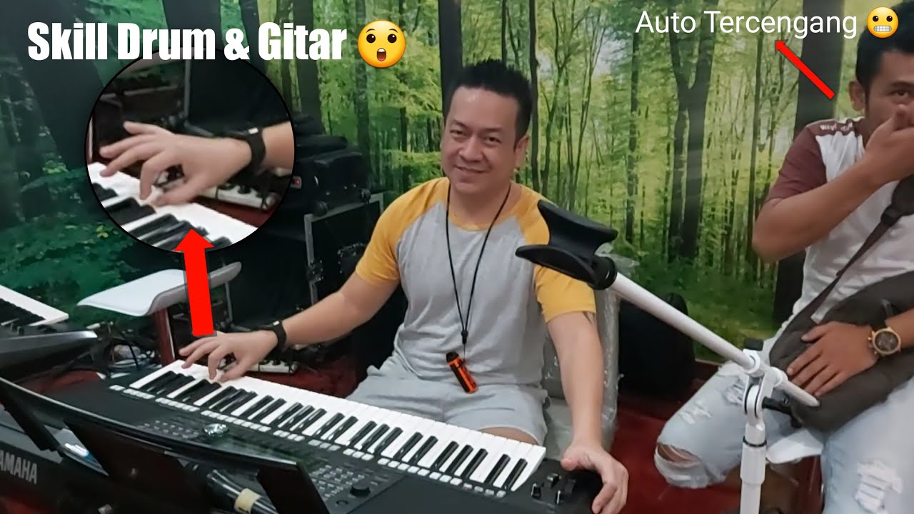 Skill Keyboard Hand Druming dan Lead Gitar DORMAN MANIK Keyboard Cam