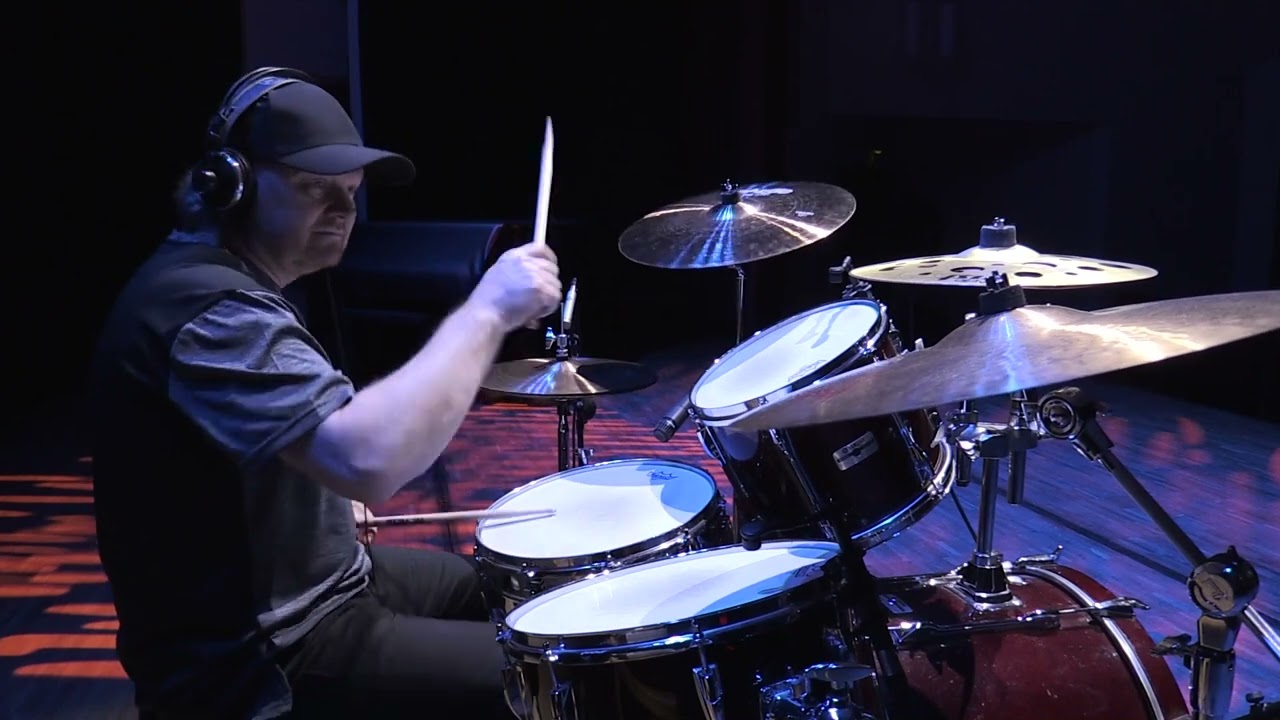 Deep Purple-Pictures of home-drum cover-by Mikko Vanhalakka