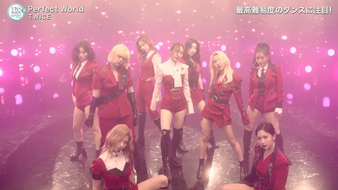 [HD] TWICE 'Perfect World' Performance + Interview @ 2021 FNS Music Festival TWICE Full Cut 歌謡祭 夏