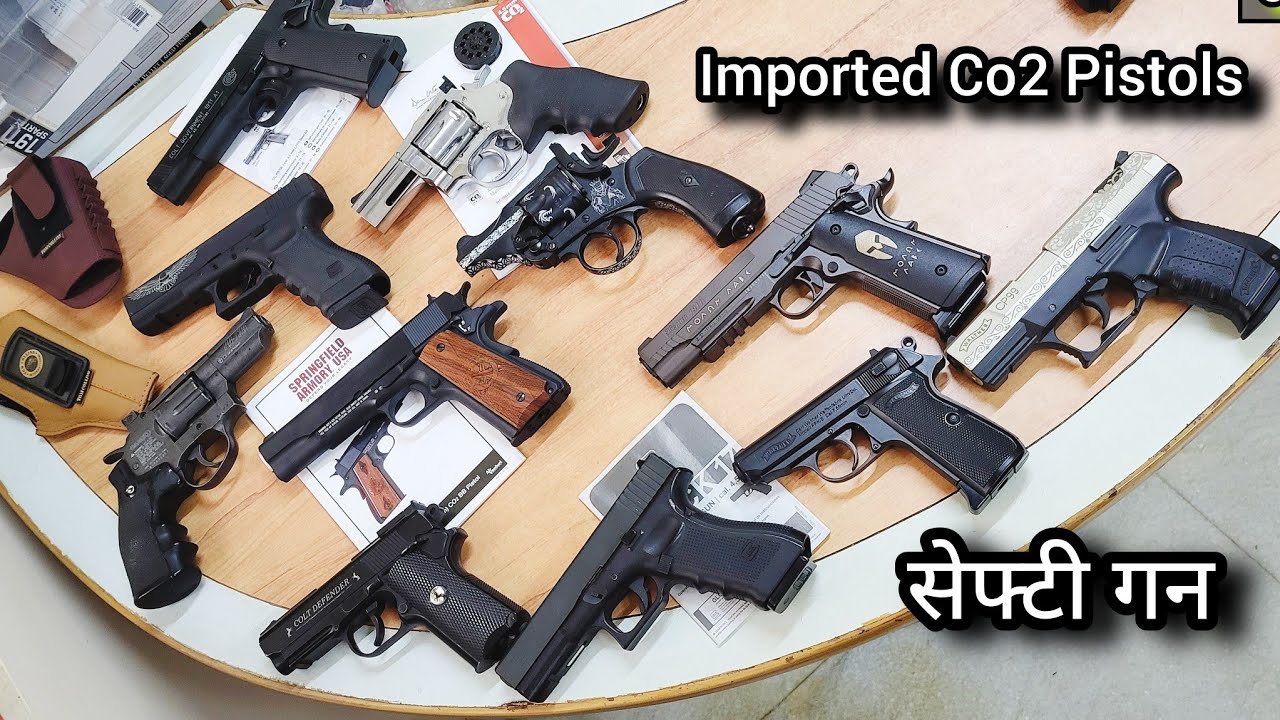 Imported Co2 Safety Pistol in Hindi 9825785744
