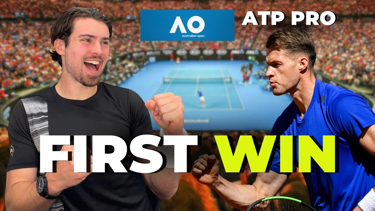 I Joined A Pro's Team For His First Australian Open Win!