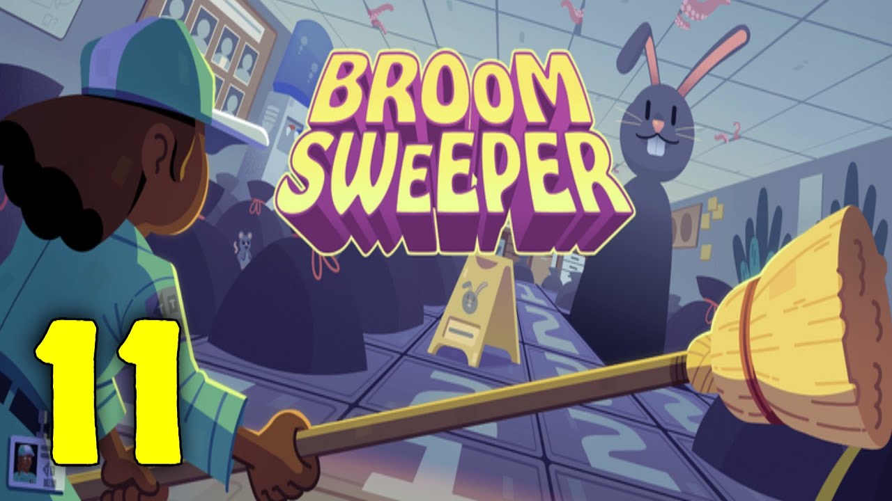 BroomSweeper Walkthrough Part 11 - 9th Floor | No Commentary