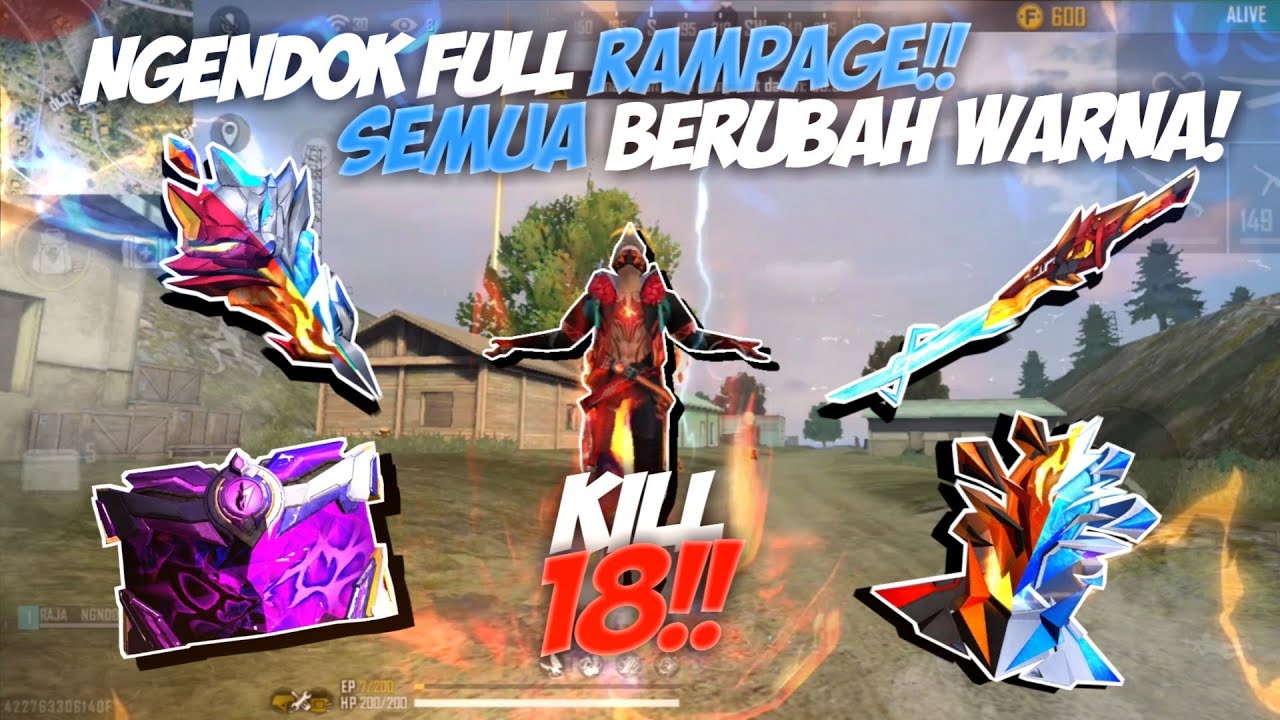 NGENDOK SERBA RAMPAGE‼️HAMPIR 20 KILL DI BIMASAKTI