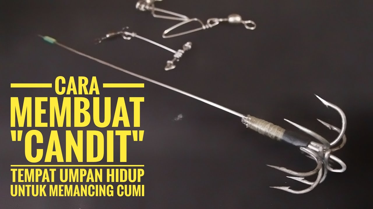 DIY FISHING HOOK - Cara membuat Pancing Cumi - squid fishing - pesca de calamar
