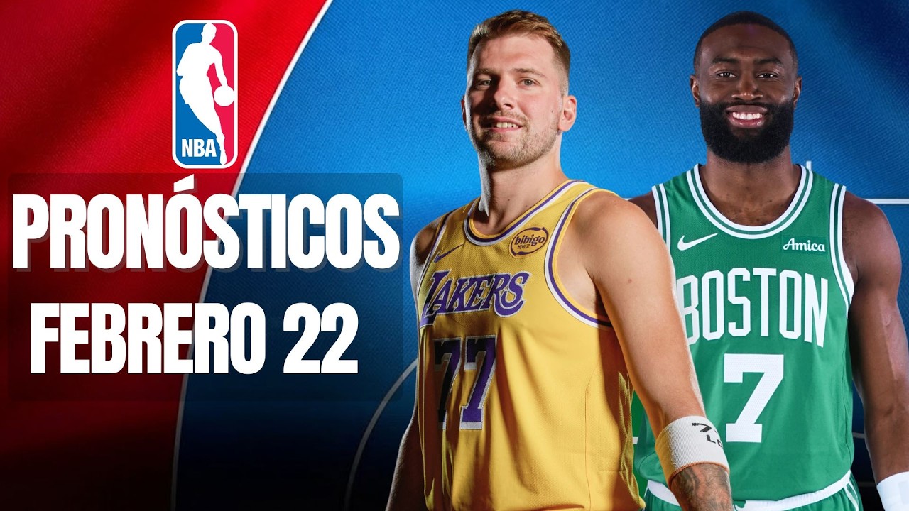 🏀🔥PRONÓSTICOS DE LA NBA PARA EL DOMINGO 22 DE FEBRERO | PICKS GRATIS🔥🏀