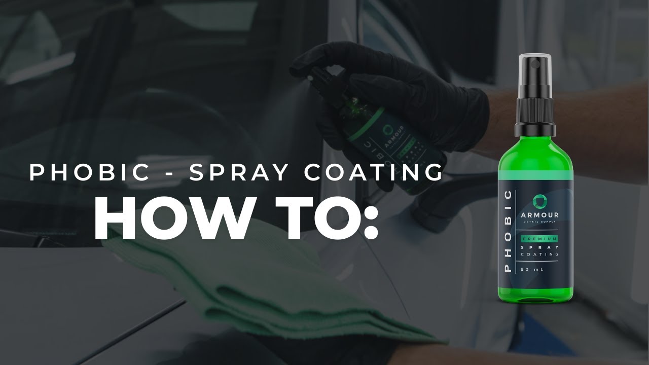 Аэрозольное покрытие PHOBIC | Как наносить