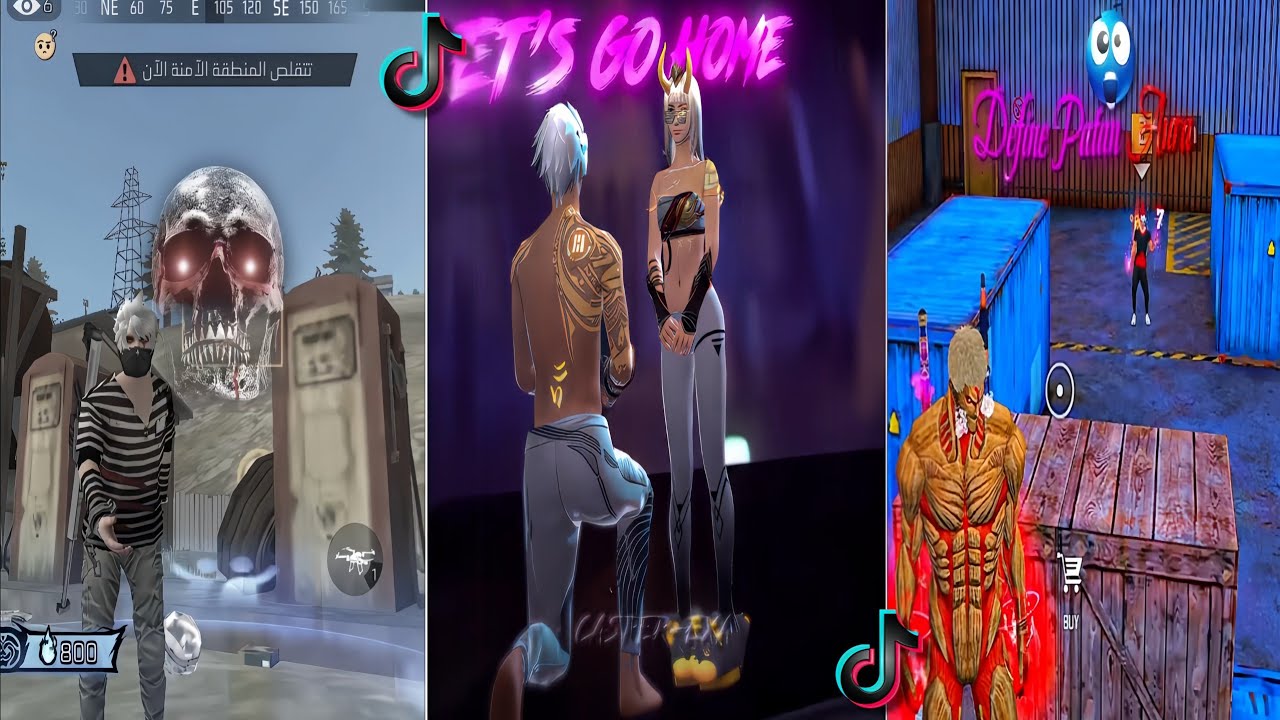 FREE FIRE DEFINE AURA MOMENT'S 2.O🥶😱 TIKTOK EDIT 🥵☠️ FF CLIPS 📎🌟 P.172