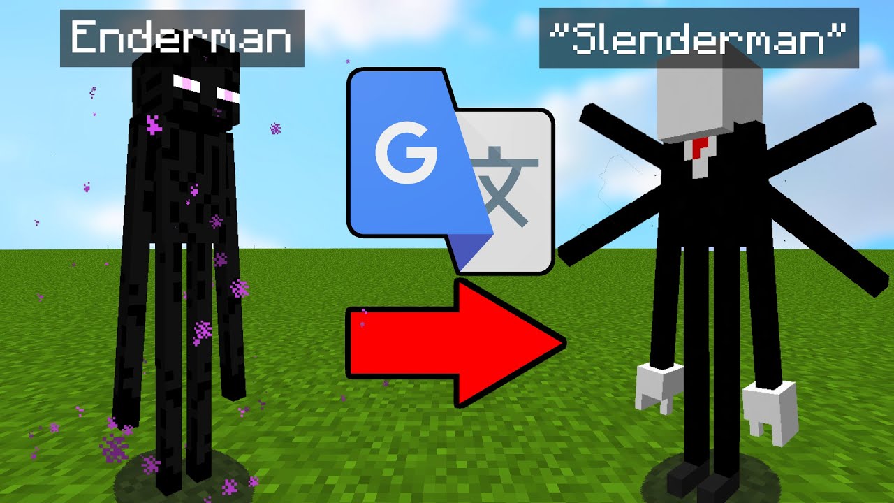 I Google Translated Minecraft Mobs 200 Times