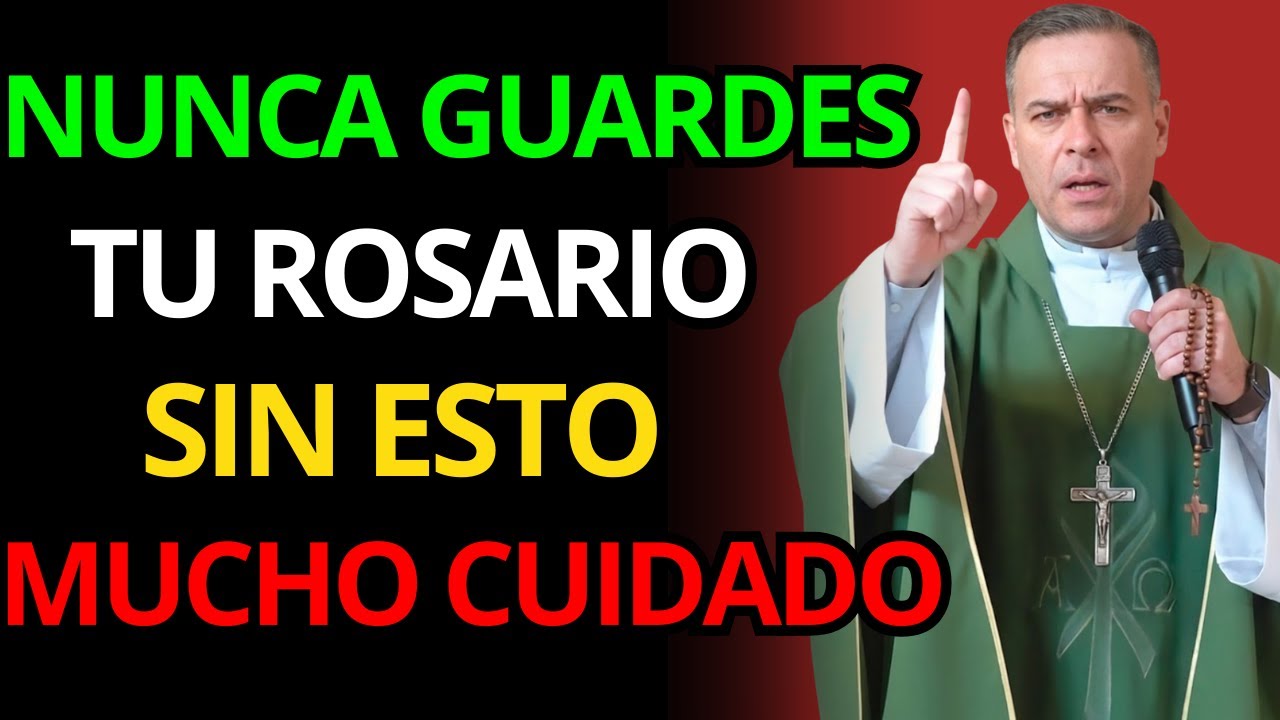 NUNCA GUARDES TU ROSARIO SIN HACER ESTO O TU CASA QUEDARÁ EXPUESTA | Pbro. Javier Martín