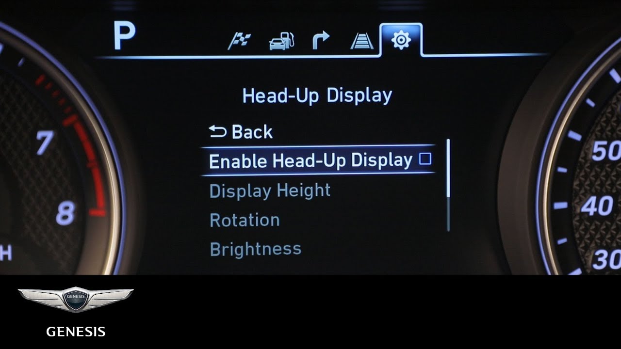 Head-Up Display | Genesis G70 | How-To | Genesis USA