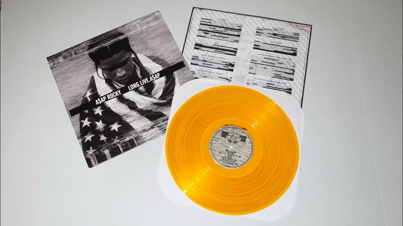 LONG.LIVE.A$AP Vinyl Unboxing