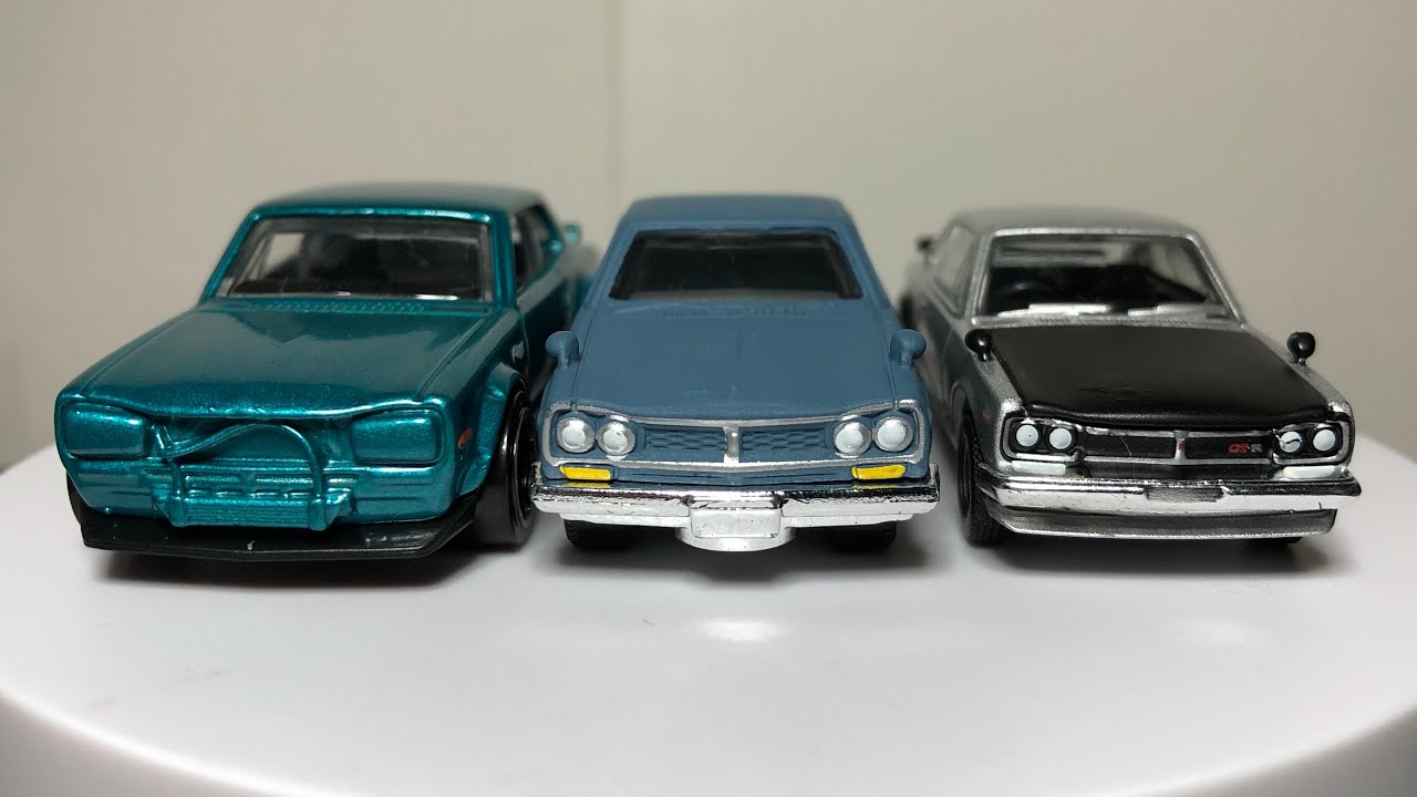 Brand Battle Nissan Skyline &ldquo;Hakosuka&rdquo; Hot Wheels Matchbox Greenlight