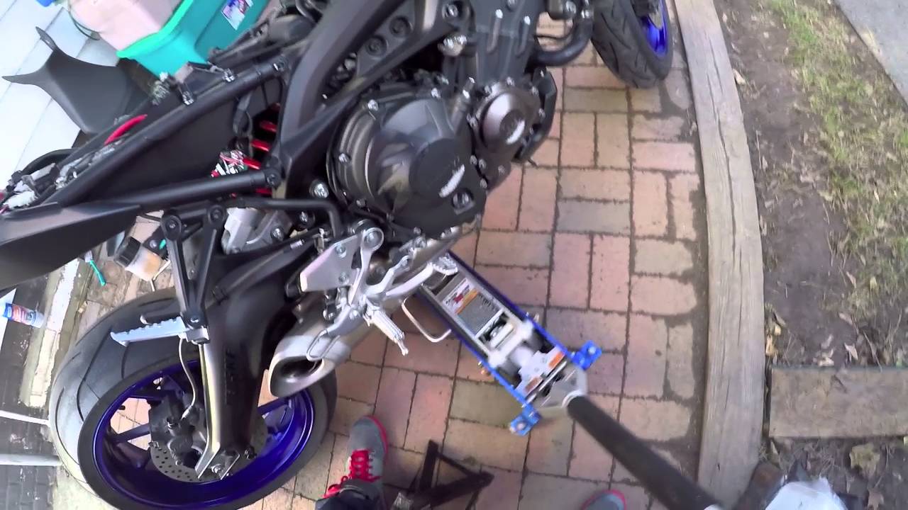 fz09 rear shock CONVERSION FROM KAWASAKI ZX6R,ZX10R