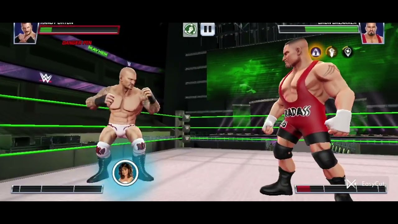 WWE Mayhem - Randy Orton vs Bron Brekker
