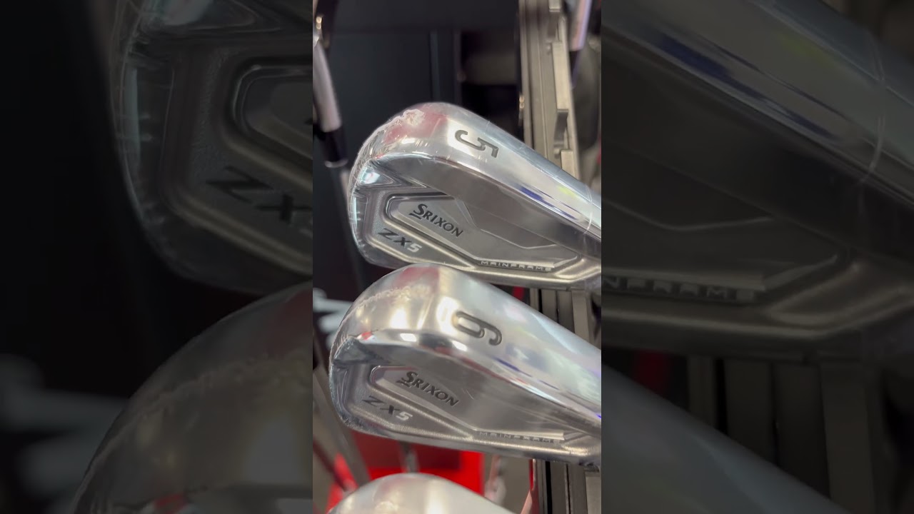 Srixon ZX7 & ZX5 Are The Perfect Combo Iron Set #golf #golfequipment #customfitting #shanelowry