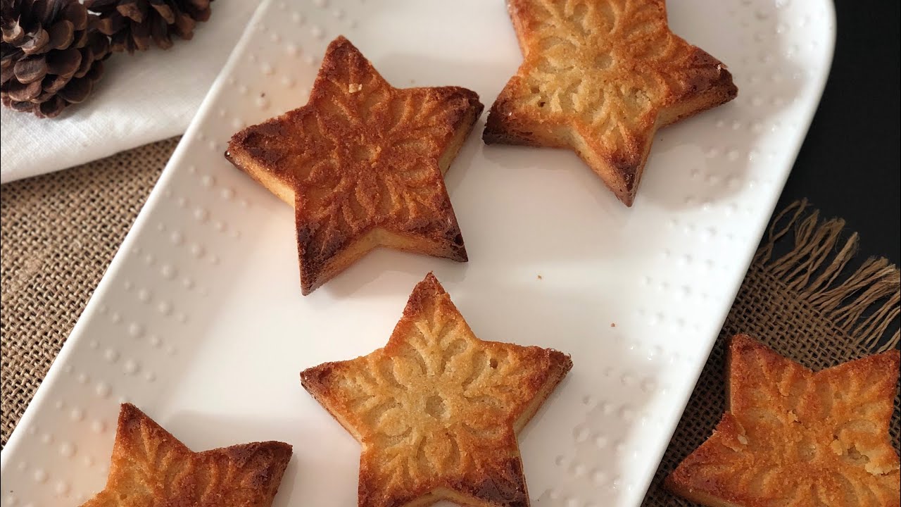 ÉTOILES FRANGIPANE ET RHUM VANILLE