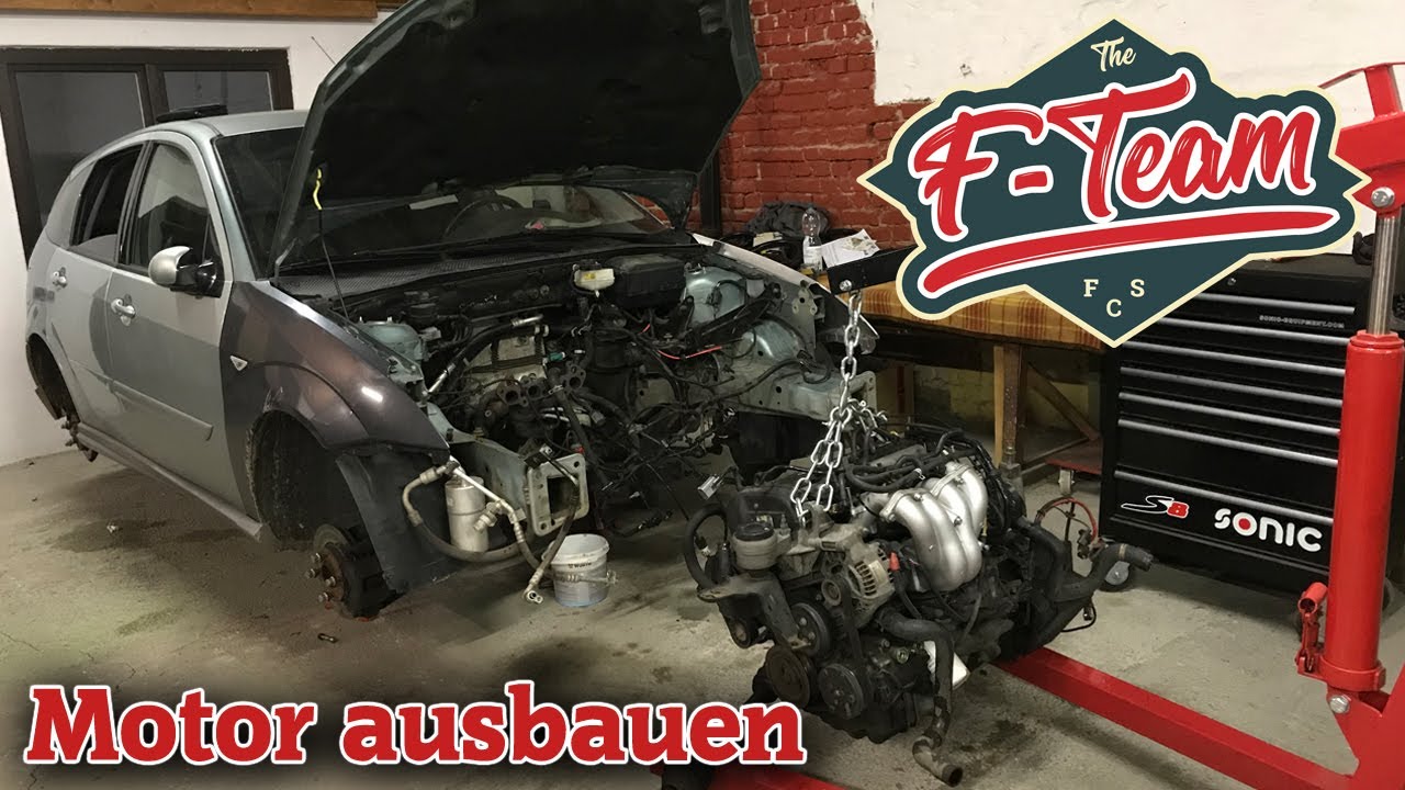 der Facelift Umbau geht los! | Motor ausbauen | Ford Focus MK1 | the F - Team