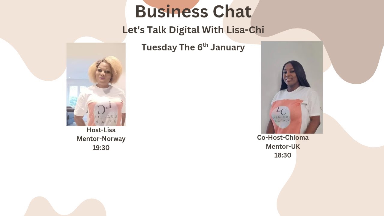 Let's Talk Digital Wih Lisa-Chi