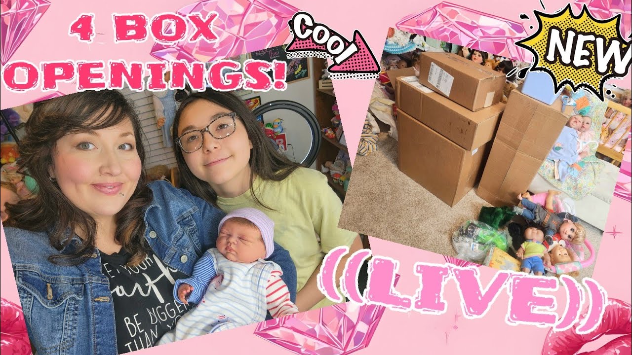 OPENING 4 BOXES FROM SHOP GOODWILL!🙌🥳🙌🥳
