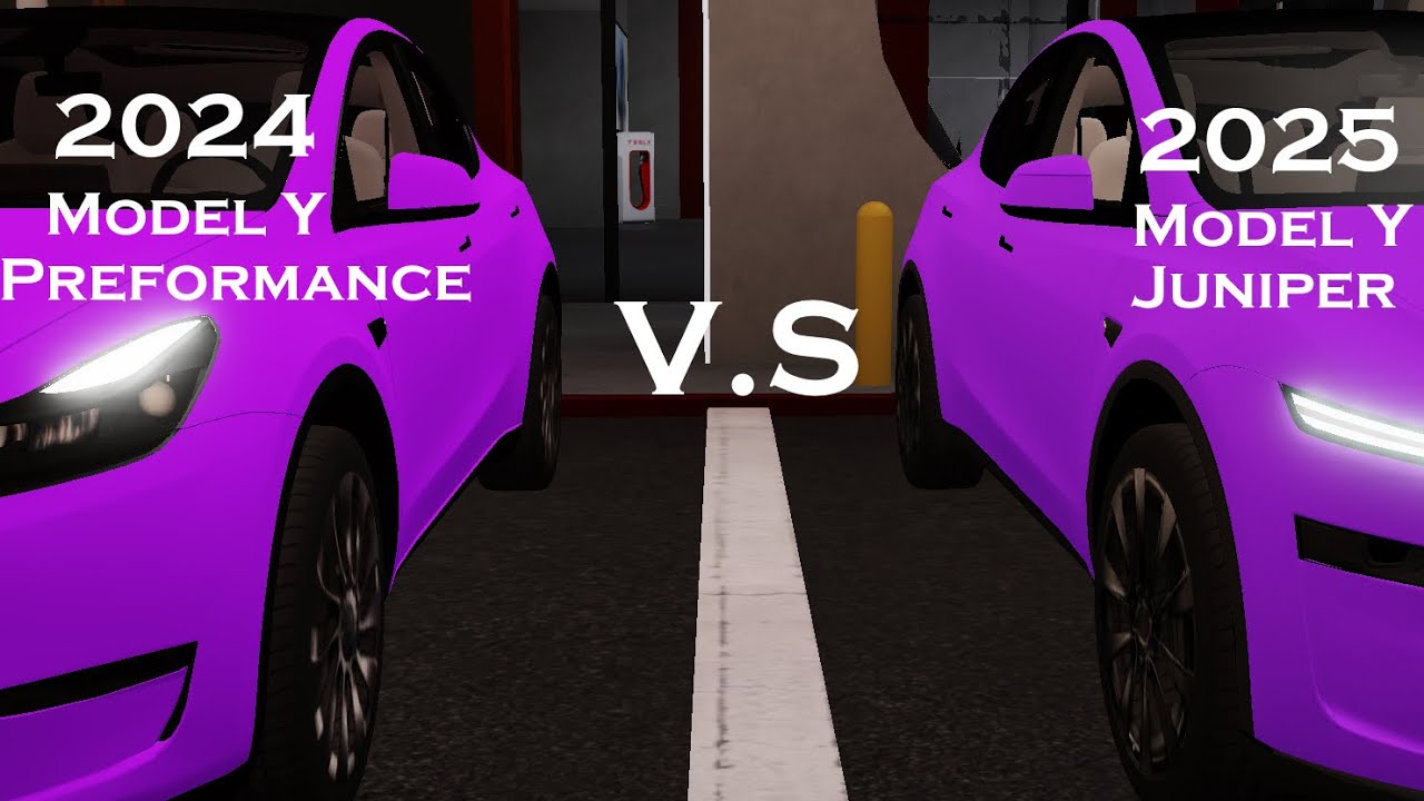 2024 Model Y VS 2025 Model Y Juniper - Which one is better? - Roblox APS