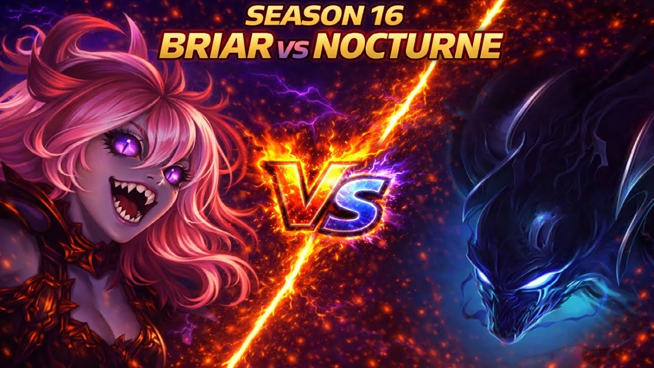Briar VS Nocturne - Jungle Gameplay