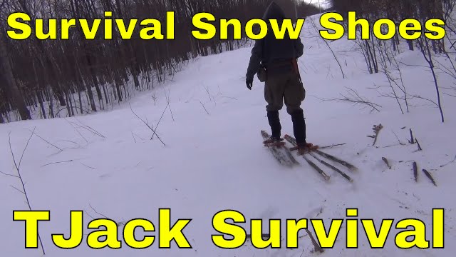 Making Survival Snow Shoes
