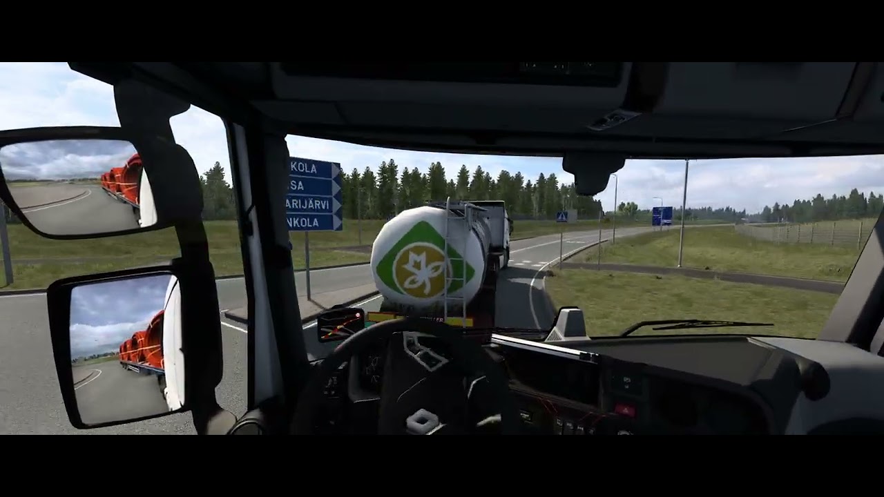POV Balade en Scandinavie (Euro Truck Simulator 2)