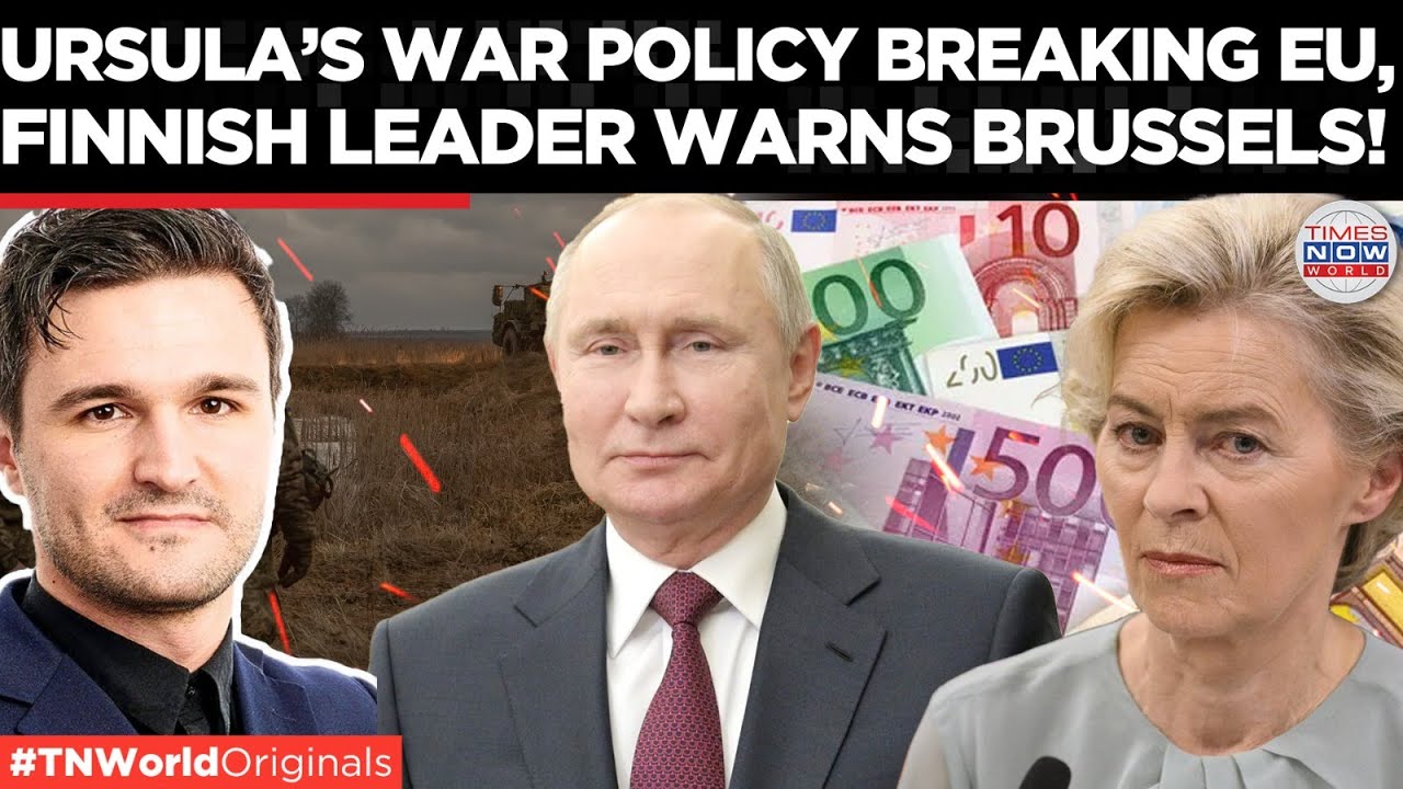 EU BREAKING FROM WITHIN? Finnish Politician Blasts Ursula&rsquo;s War Policies  | Times Now World