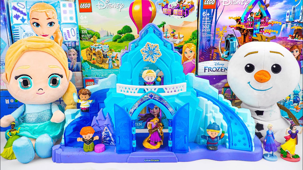 Disney Elsa Toys Unboxing Series | Elsa's Ice Palace Toy | Disney Frozen Snowflake Village Playset